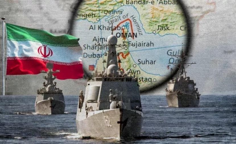 Washington and Tehran exchange Strait threats