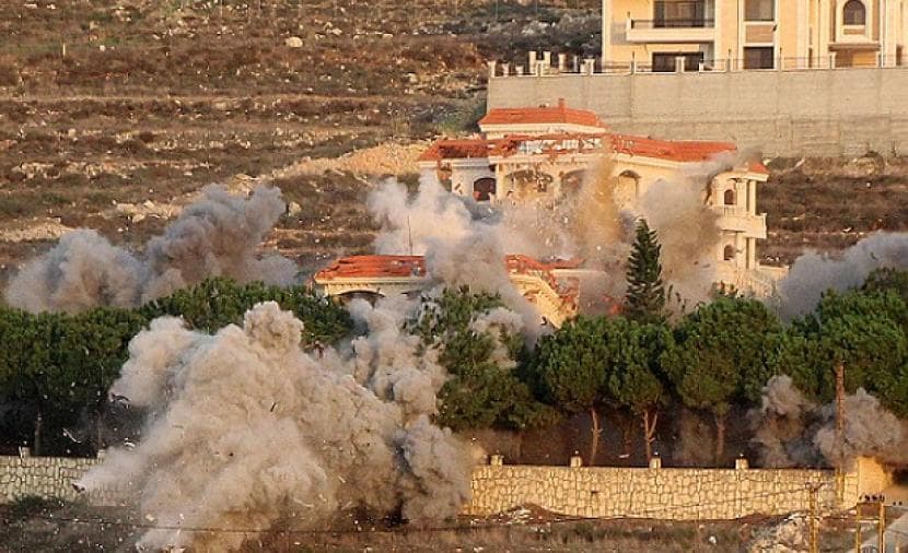 فتاة ووالدها ينجوان من سقوط مسيّرة إسرائيلية