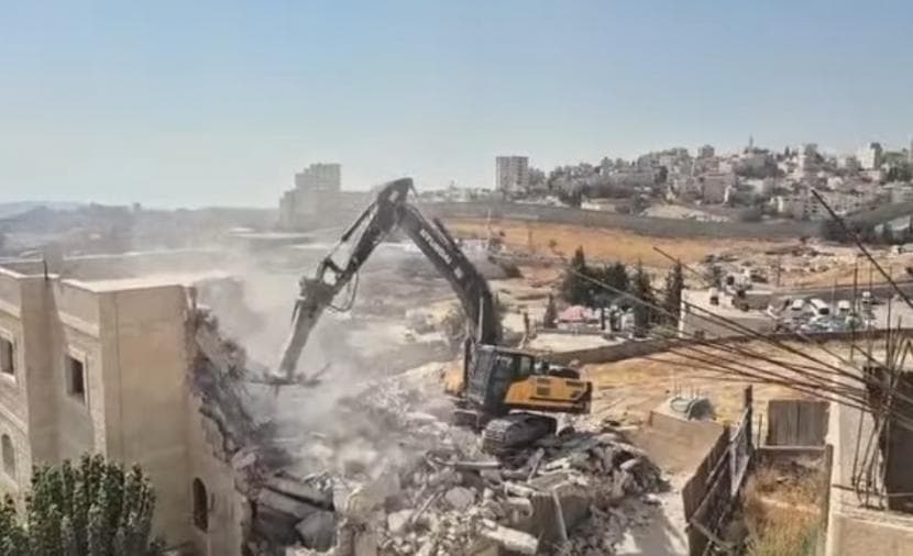 Al-Tur demolition and assault in Jerusalem