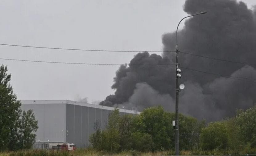 Russia experiences fire near major oil refinery