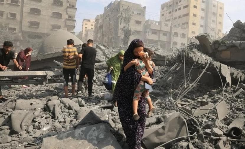 طفل يصاب برصاص الاحتلال في غزة
