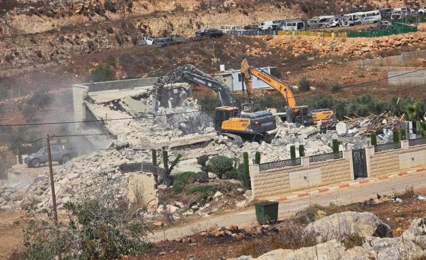 Qalandiya homes facing demolition