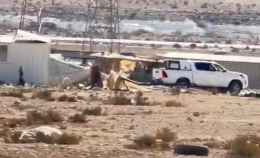 Occupation authorities demolish homes and trees in Abda village