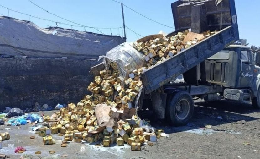 Gaza Economy: 13.5 Tons of Chicken Destroyed