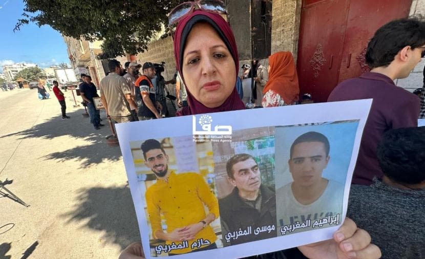 Gaza Families Protest for Missing
