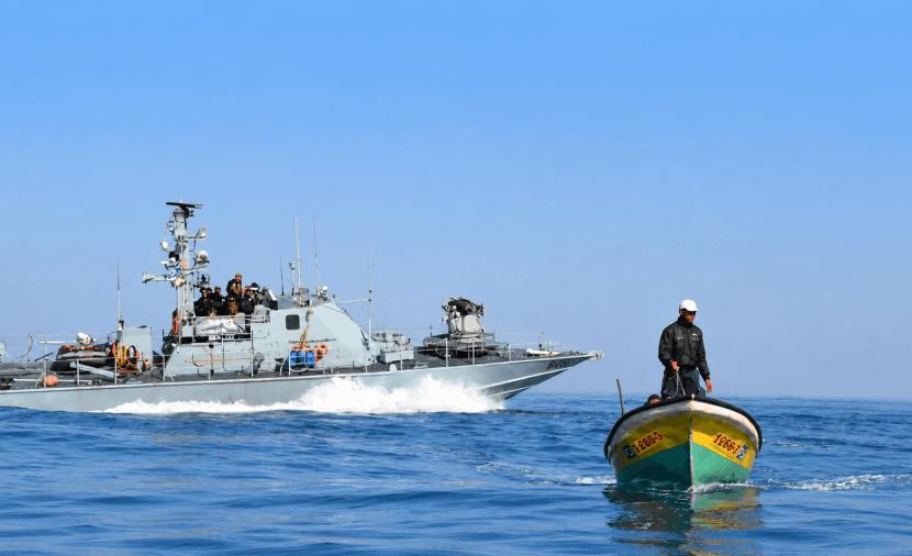 خمس صيادين يصابون بنيران الاحتلال في بحر غزة