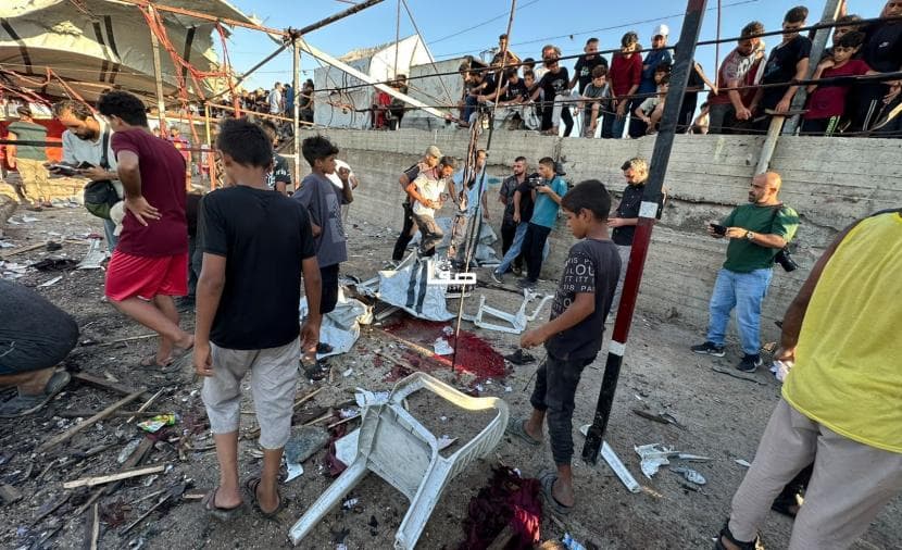 Casualty Report from Gaza Café Shelling