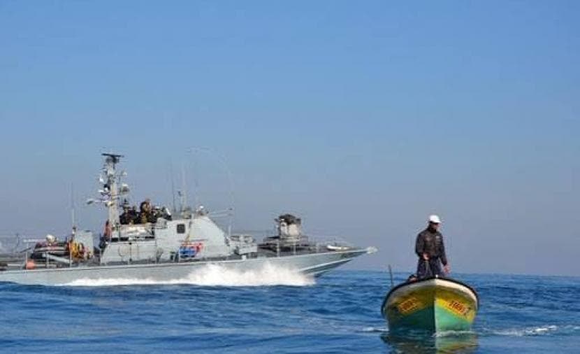 Four fishermen detained near Gaza coast