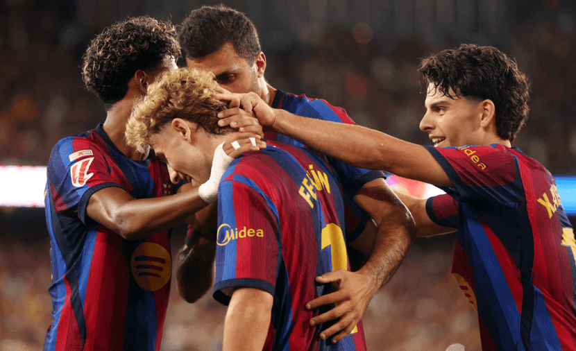 برشلونة يت defeats بيلباو في الليغا