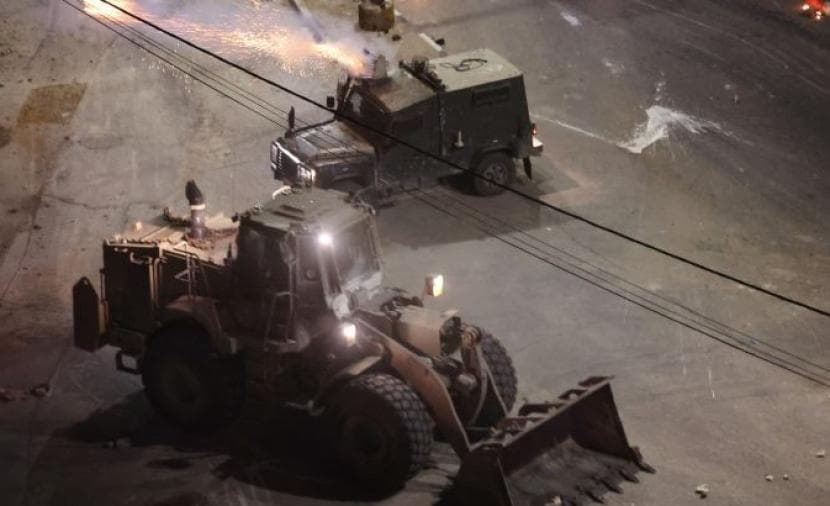 Occupation forces enter Bethlehem