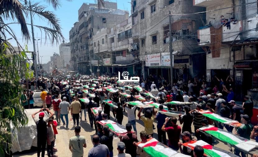 1200 شهيداً بغزة بعد وقف النار