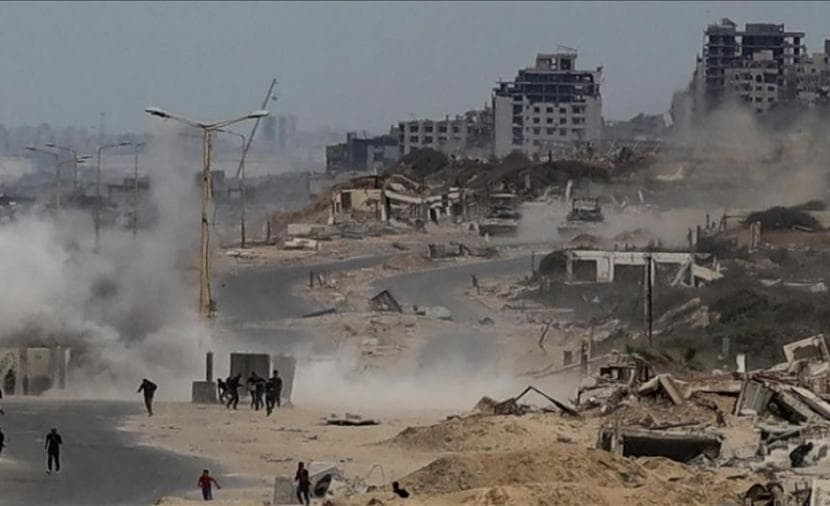 Israeli fire hits multiple Gaza areas