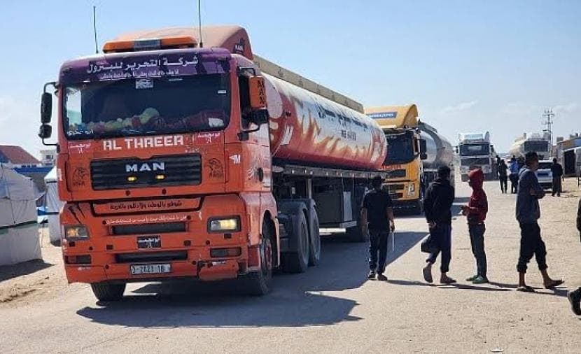 Gas truck entry to Gaza delayed
