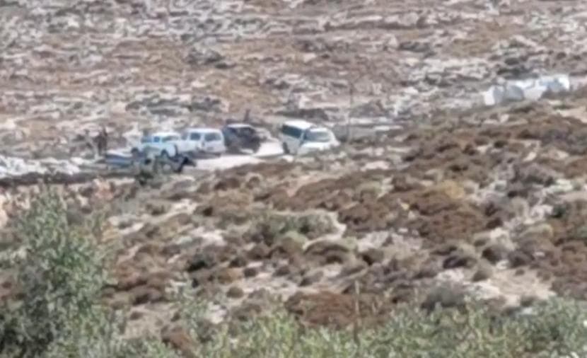 Occupation troops raid south of Jenin