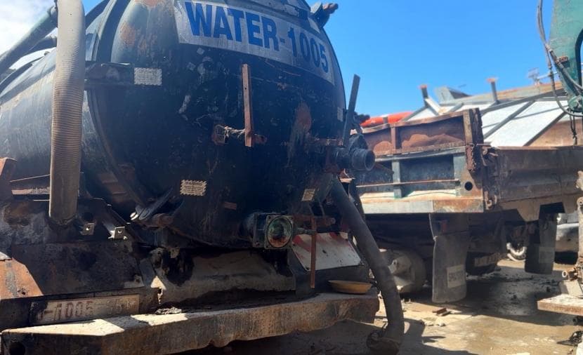 Gaza warns of oil shortage halting sewage trucks