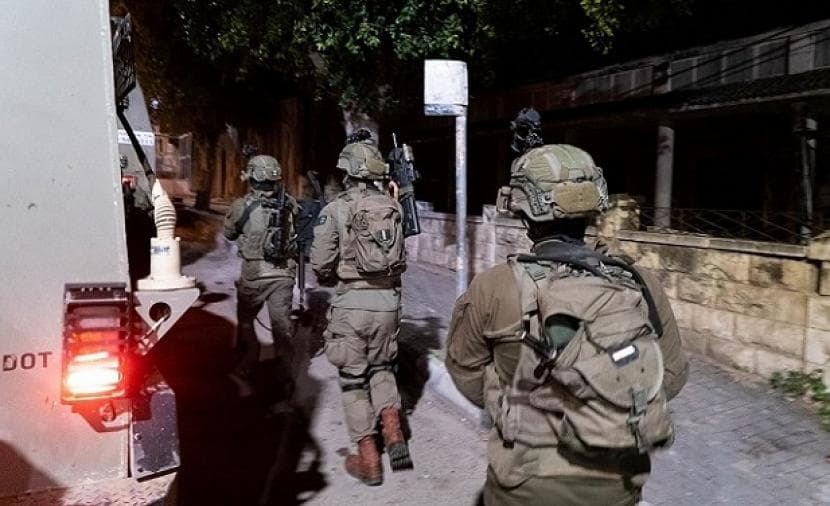 الاحتلال يداهم خلايل اللوز جنوب بيت لحم