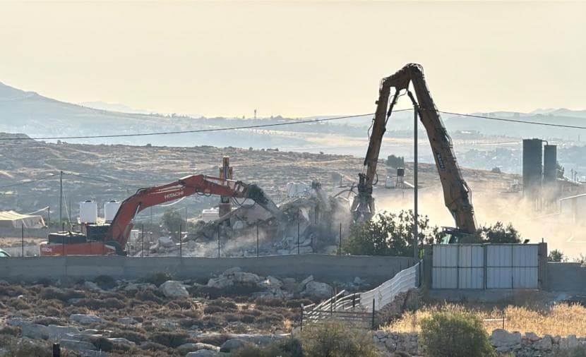 House Demolition South of Bethlehem