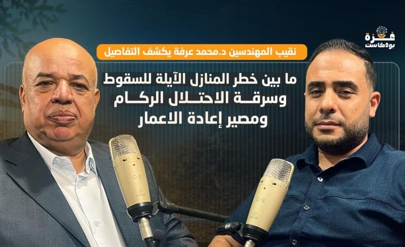 Gaza Podcast Episode 22: Collapse Risks and Rubble Theft