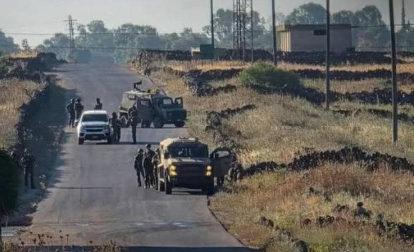 تقدم إسرائيلي في تل أحمر بريف القنيطرة