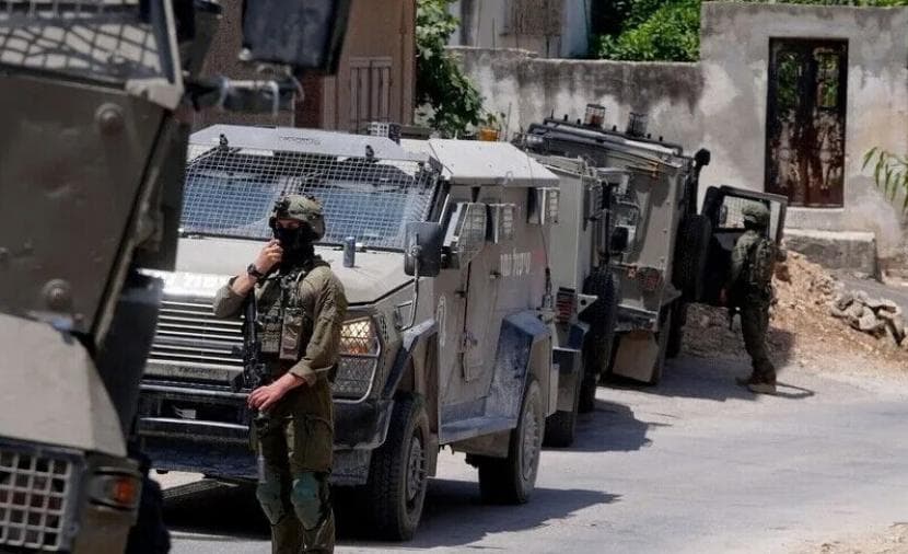 West Bank raid detains 15 individuals