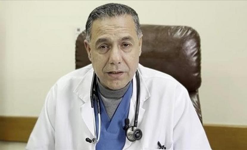 Urgent appeal for detained Dr Hossam Abu Safiya