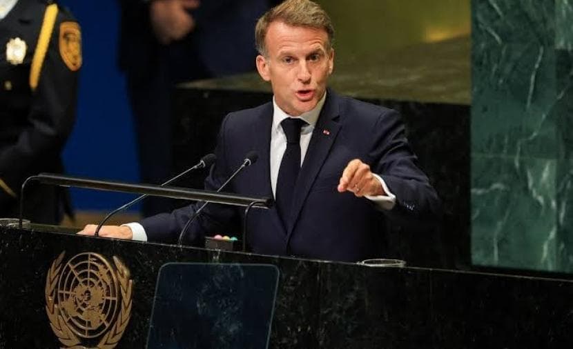 Netanyahu criticizes Macron at UN