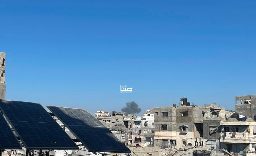 إصابة شخص بجروح خطيرة في قصف شمال غزة