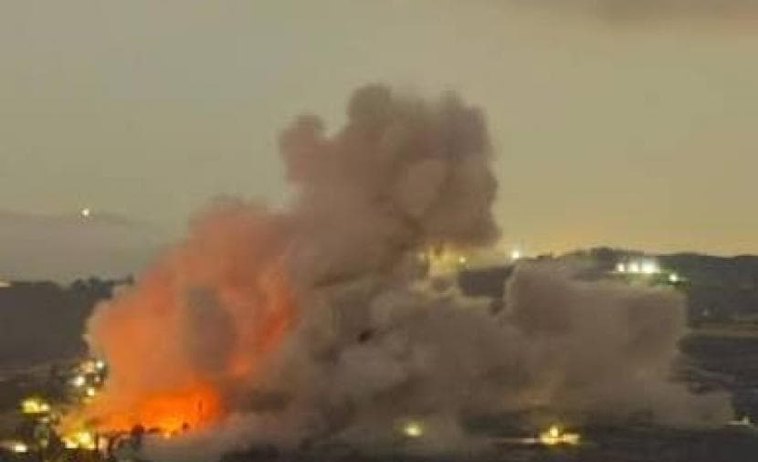Heavily Bombed Southern Lebanon by Occupiers
