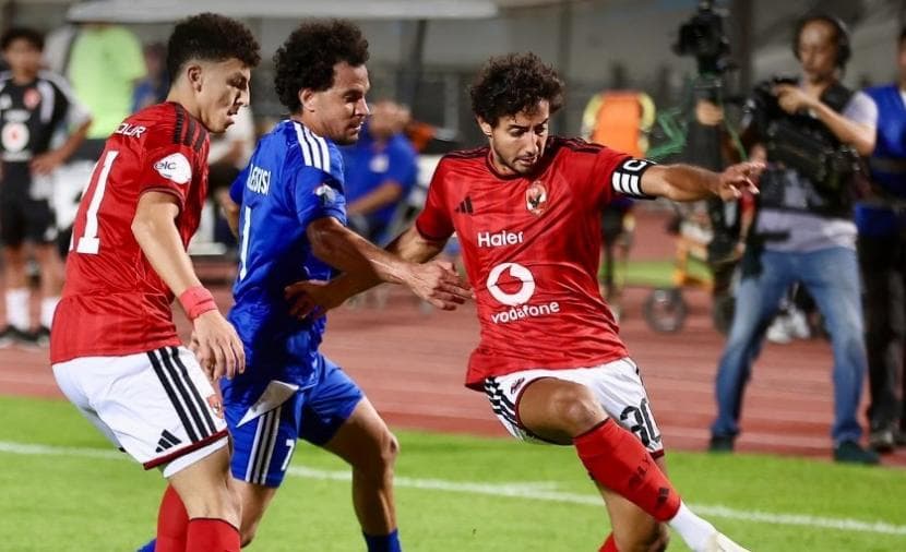 الأهلي يفوز على سموحة بهدف ياسر إبراهيم