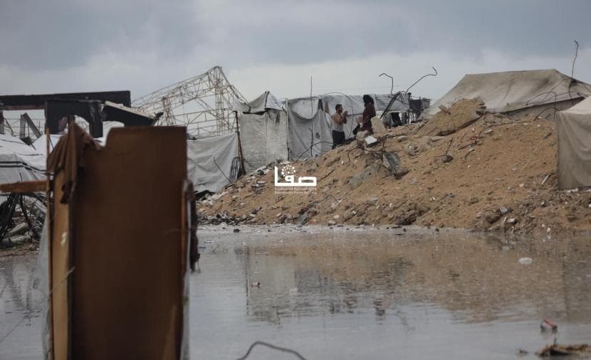 Majority of Gaza tents are worn out