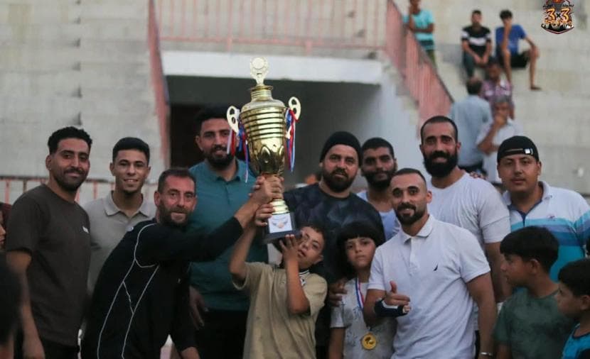 فريق أبو شمالة يتوج ببطولة الوفاء لكرة السلة