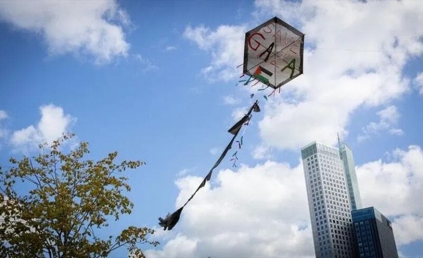 Kite Flying in 11 Dutch Cities for Gaza