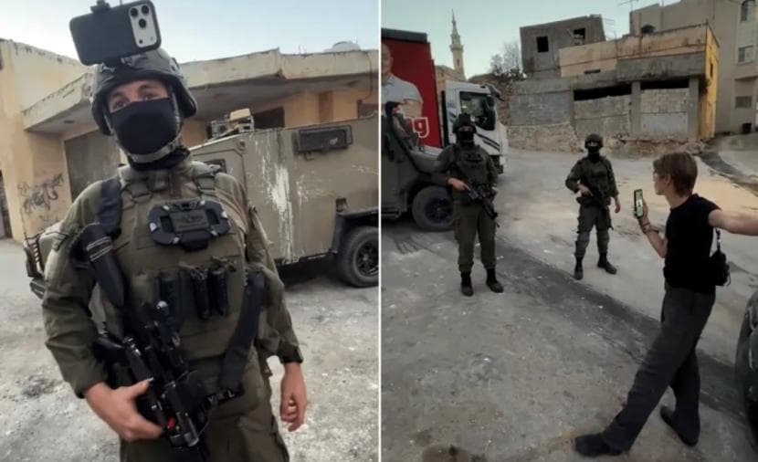 Foreign activist reports Ramallah occupation violations