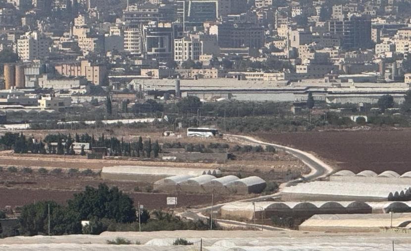 Occupation blocks Deir Ghasala entrance