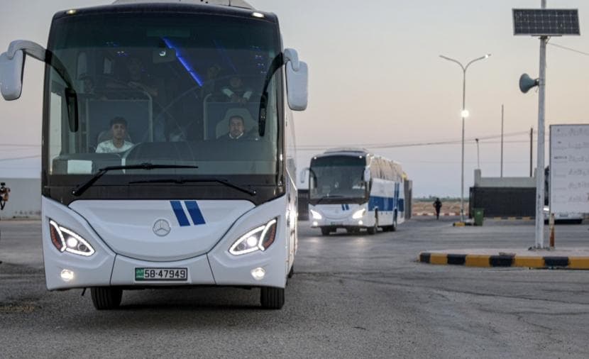 53 مرضى يعودون لقطاع غزة بعد علاج بالأردن