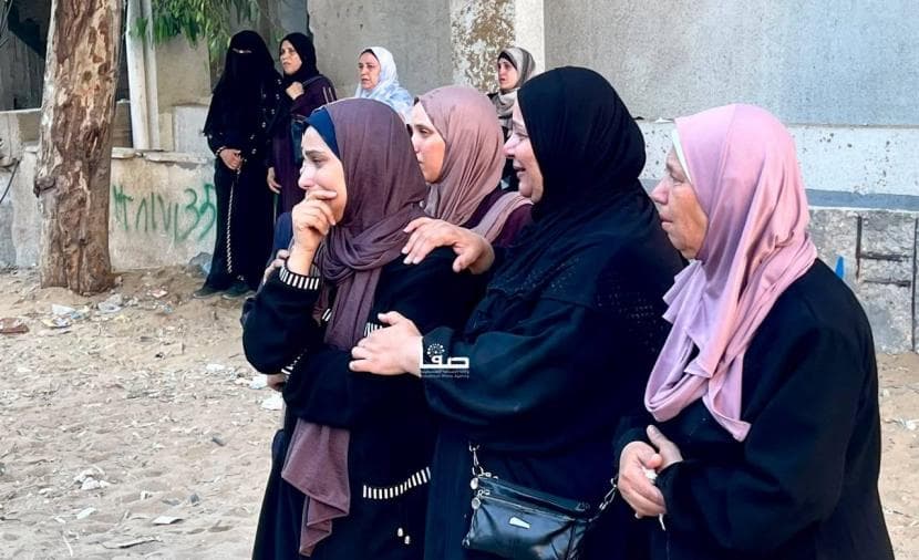 تشييع فرح حامد بعد استشهاده في غزة