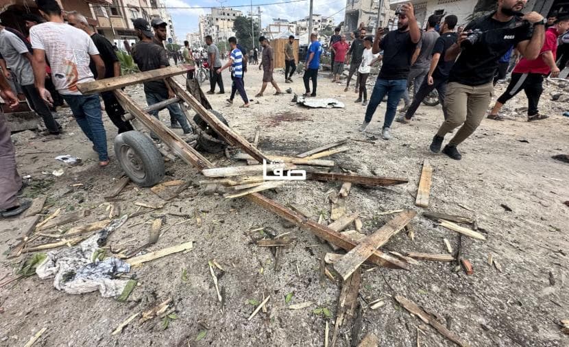 Israeli Shelling of Gaza Vehicles