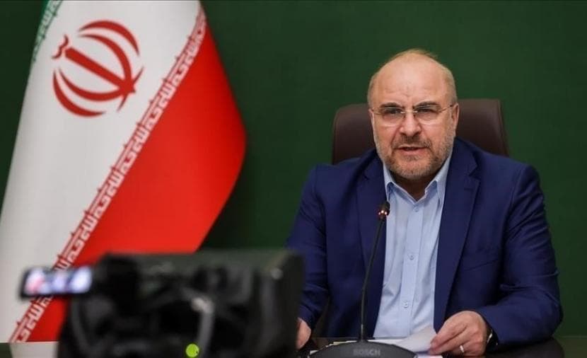 Qalibaf: Interest Rate Won't Open Hormuz or Curb US Inflation