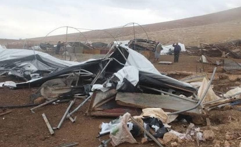 Occupation issues demolition notices in Khirbet Humsa