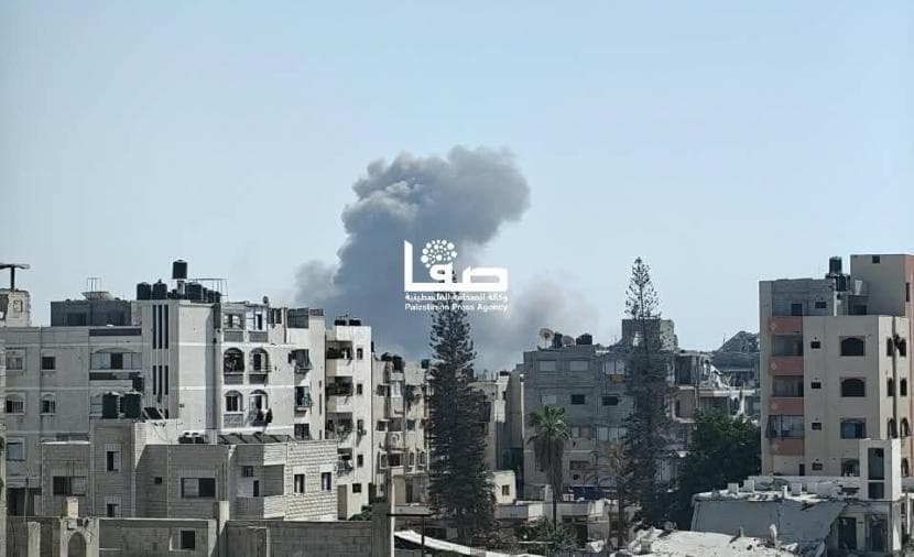 Israeli Airstrikes Kill Martyrs and Child in Gaza