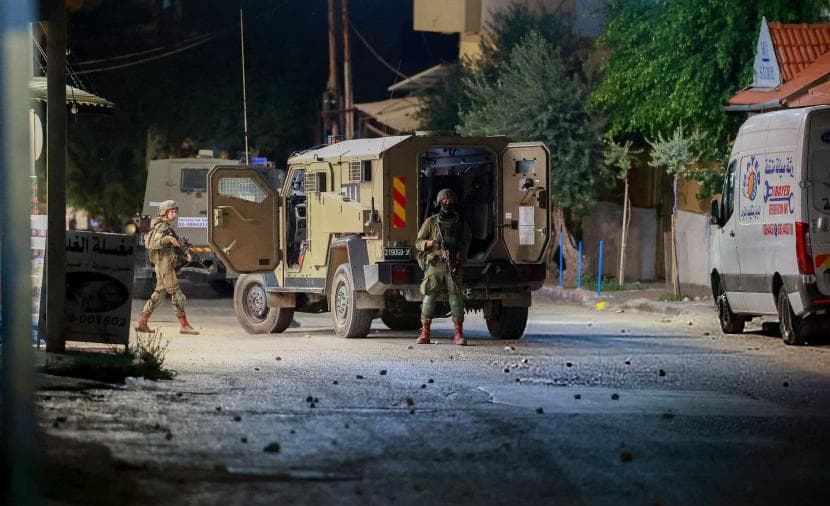 Occupation Turns Home into Barracks in Deir Ghassan