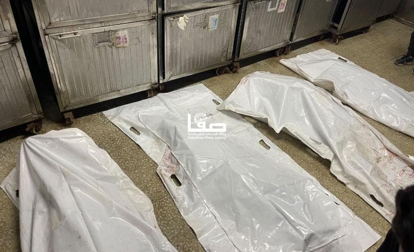 Four Martyrs at Al-Shifa after Gaza Bus Airstrike