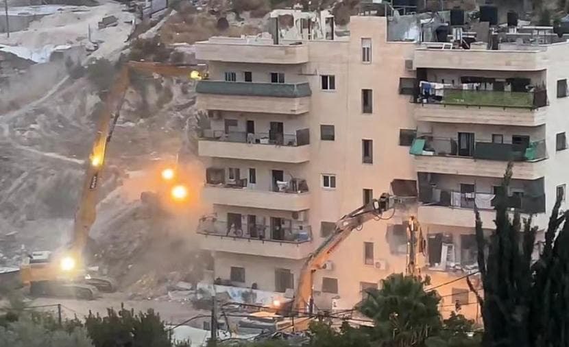 Occupational Demolition in Al-Tur