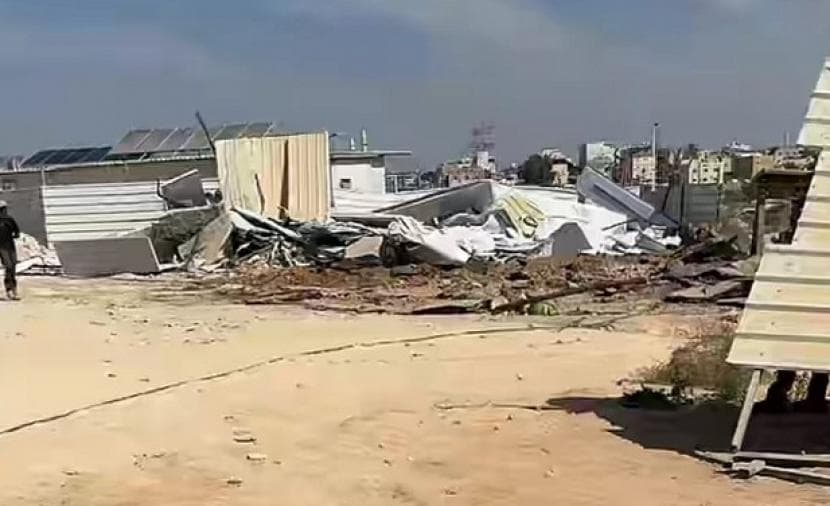 Occupation destroys homes in Rahat