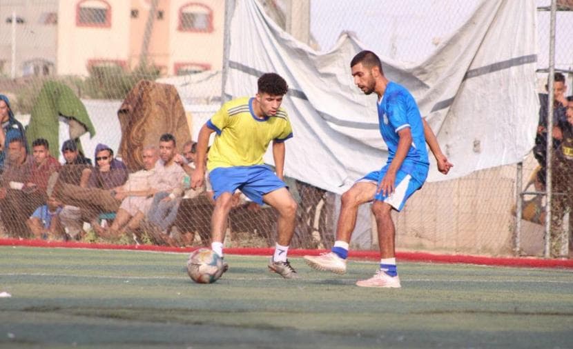 وداع حزين لرفح في كأس الألف شهيد