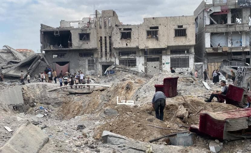 Two injuries from gunfire near Nasser Medical Complex