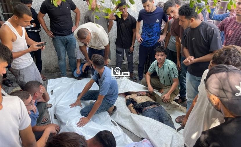 Five Martyrs and Wounded in Gaza