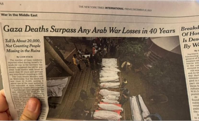 Report: US media hides Gaza genocide facts