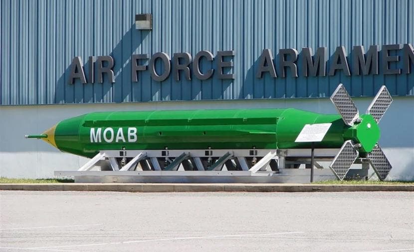 Washington evaluates MOAB use on Iran