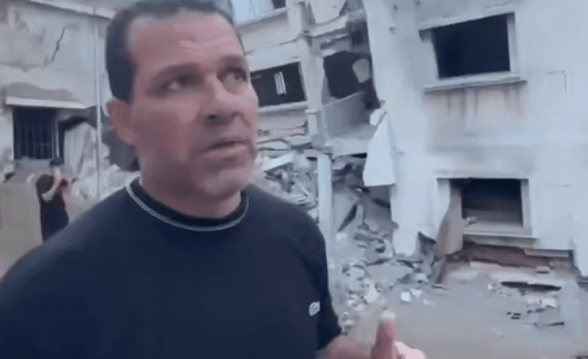 Al-Zaanin Describes Gaza Neighborhood Damage